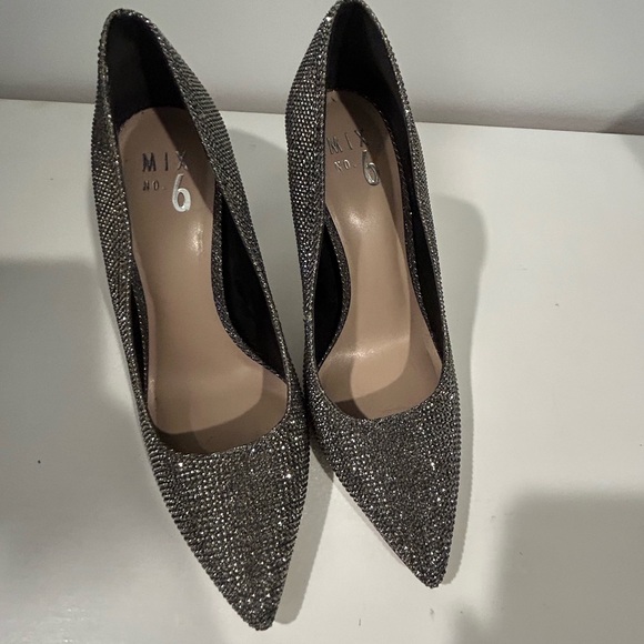 Mix No. 6 Sparkle Heels, women’s size 7.5 - Picture 2 of 5